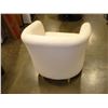 Image 2 : TWO WHITE BUCKET CHAIRS