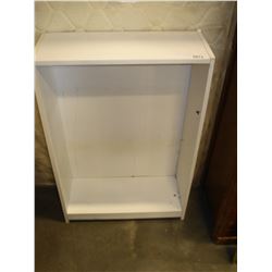 WHITE 3 FOOT BOOKSHELF