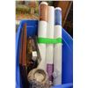 Image 2 : BLUE TOTE OF GLOW STICKS ROCKY 4 FIGURE AND ESTATE GOODS