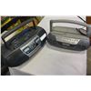 Image 1 : TWO BOOMBOX CD PLAYERS AND CASSETTE RECORDER