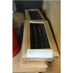 5 CASES OF 4 PIECE FOUNTAIN PEN SETS