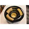 Image 2 : LOT OF 4 CERAMIC PLANTERS