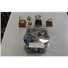 Image 1 : WAYNE GRETZKY FIGURE AND NHL MINI TROPHIES