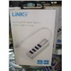 Image 2 : 5 NEW TYPE C USB 4 PORT USB HUBS, RETAIL $30 EACH, VALUE $150
