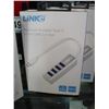 Image 2 : 5 NEW TYPE C USB 4 PORT USB HUBS, RETAIL $30 EACH, VALUE $150