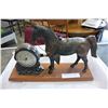 Image 1 : VINTAGE COPPER HORSE CLOCK