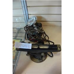 VINTAGE COLLECTIBLE GEIGER COUNTER LEVEL AND TROUBLE LIGHT AND LIFE JACKET LAMP