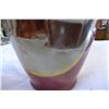 Image 2 : HAND PAINTED VASE SIGNED
