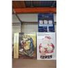 Image 3 : CHRISTMAS COOKIE JAR AND NATIVITY FIGURES AND SNOWMAN LANTERNS
