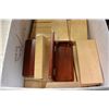 Image 2 : BOX OF NEW MAHOGANY CASES