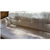 Image 3 : WHITE LEATHER MODERN SOFA