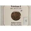 Image 3 : 271-274 A.D. TETRICUS I ANCIENT COIN VERY FINE