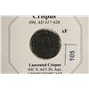 Image 3 : 417-426 A.D. CRISPUS ANCIENT COIN EXTRA FINE
