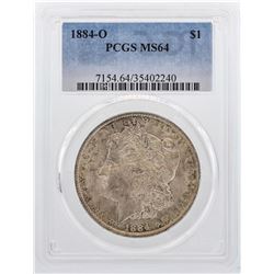 1884-O $1 Morgan Silver Dollar Coin PCGS MS64