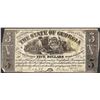 Image 1 : 1864 $5 The State of Georgia Obsolete Note