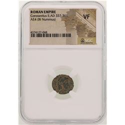 Constantius ll 337-361 AD Ancient Roman Empire Coin NGC VF