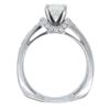 Image 10 : 18KT White Gold 1.37ctw Diamond Ring