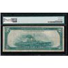 Image 2 : 1918 $2 New York Federal Reserve Bank Note PMG 25