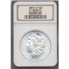 Image 1 : 1883-CC $1 Morgan Silver Dollar Coin NGC MS65