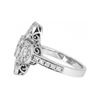 Image 2 : Platinum 1.25ctw Diamond Ring