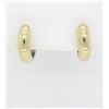 Image 4 : 14KT Two Tone Gold 0.25ctw Diamond Earrings