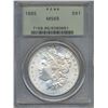 Image 1 : 1885 $1 Morgan Silver Dollar Coin PCGS MS65