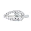 18KT White Gold 0.32ct Diamond Ring