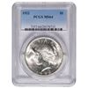 Image 1 : 1922 $1 Peace Silver Dollar Coin PCGS MS64