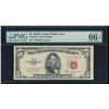 Image 1 : 1953B $5 Legal Tender Note PMG 66EPQ