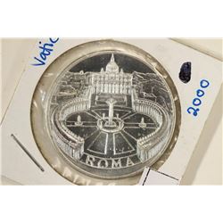 2000 VATICAN SILVER MEDAL