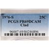 Image 2 : 1976-S WASHINGTON QUARTER PCGS PR69 DCAM