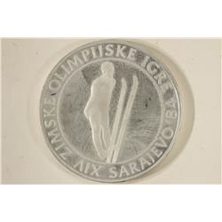 1983 YUGOSLAVIA SILVER 500 DINARA CLOUDY