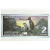 Image 1 : 1999 ANTARCTICA SPECIMEN $2 PENGUIN CRISP UNC