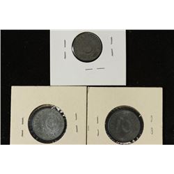 GERMAN COINS WITH SWASTIKAS 1940-A 5 PFENNIGS,