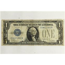 1928-A $1 SILVER CERTIFICATE FUNNY BACK BLUE SEAL