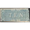 Image 2 : 1864 $10 Confederate States of America Note