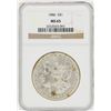 Image 2 : 1886 $1 Morgan Silver Dollar Coin NGC MS65