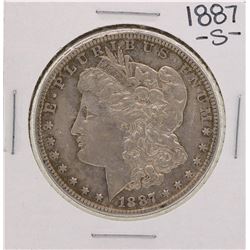 1887-S $1 Morgan Silver Dollar Coin