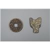 Image 2 : A Group of Two Old Bronze Coins.