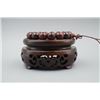 A Rosewood Bead Bracelet.