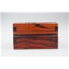 Image 2 : A Rosewood Square Box.