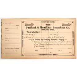 Portland & Boothbay Steamboat Co Stocks (15)