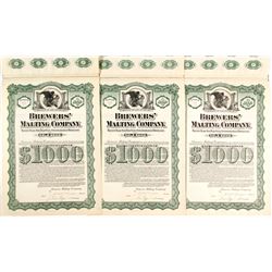 Brewers' Malting Bonds (3)