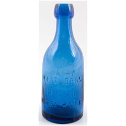 HAAS BROS. NATURAL MINERAL WATER BOTTLE