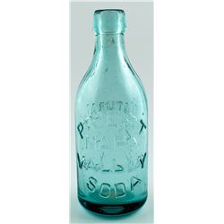 PRIEST NAPA VALLEY SODA BOTTLE