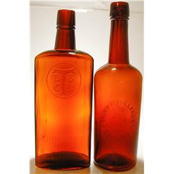 Louis Taussig &  Crown Distillers Bottles (2 items)
