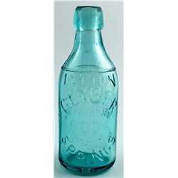LYTTON GEYSER SPRINGS SODA BOTTLE