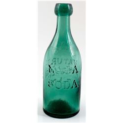 NAPA SODA BOTTLE /  T.A.W.