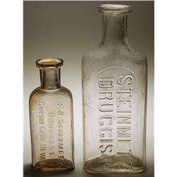 Steinmetz  Druggist  Bottles (2 items)