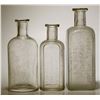 Image 1 : Osburn & Shoemaker Drug Bottles ( 3 Items ).